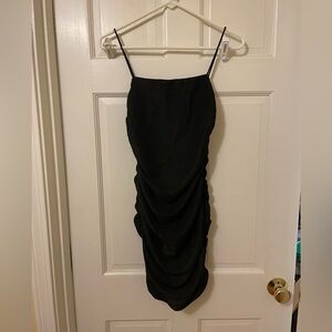 Black Sparkly Mini Dress